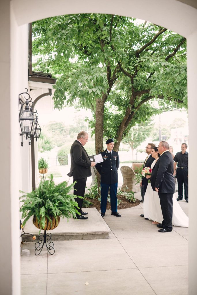 Wedding at The Spring House Restaurant Winston Salem