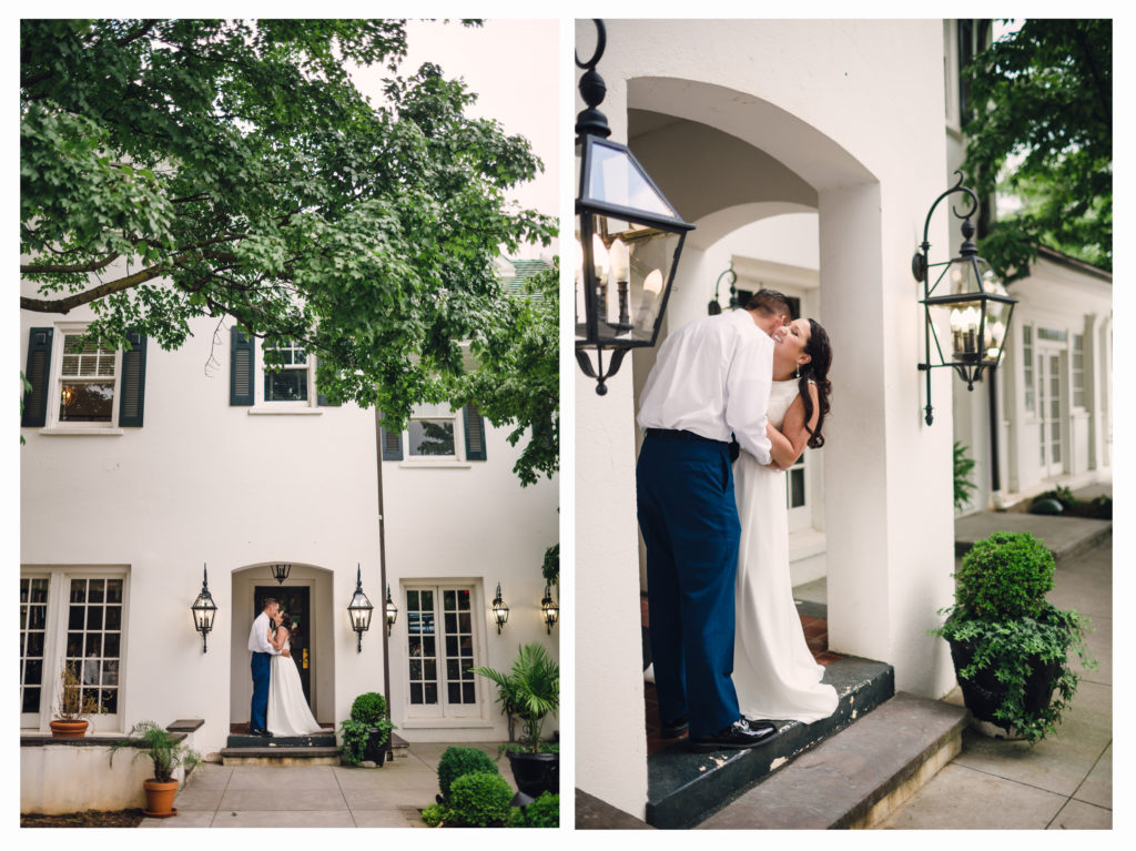 Wedding at The Spring House Restaurant Winston Salem