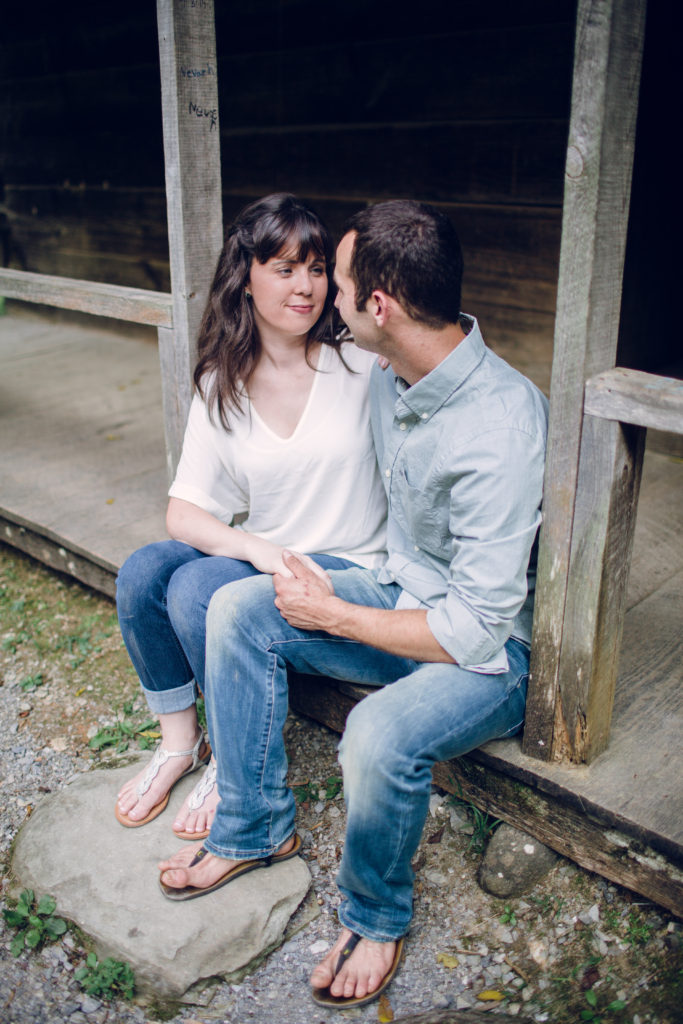 cades cove engagement session