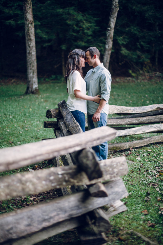 cades cove engagement session