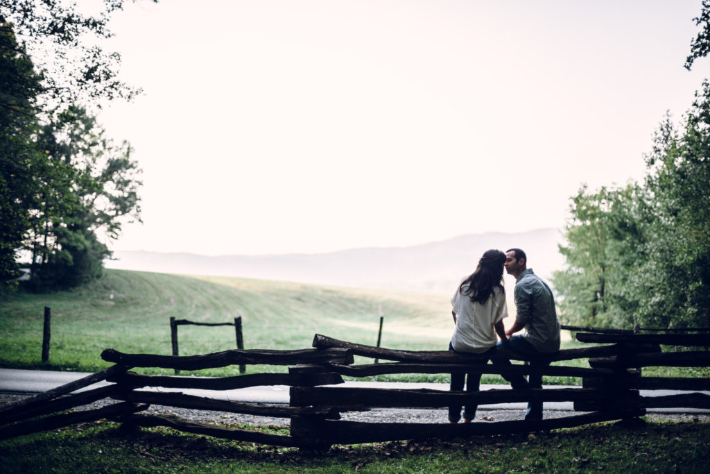 cades cove engagement session