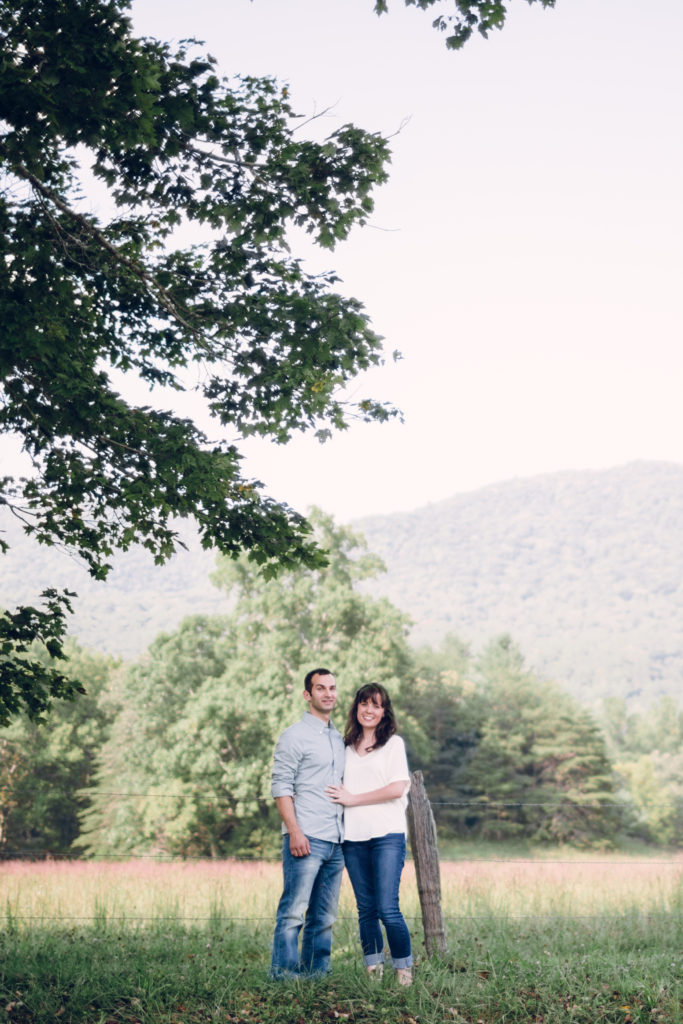 cades cove engagement session