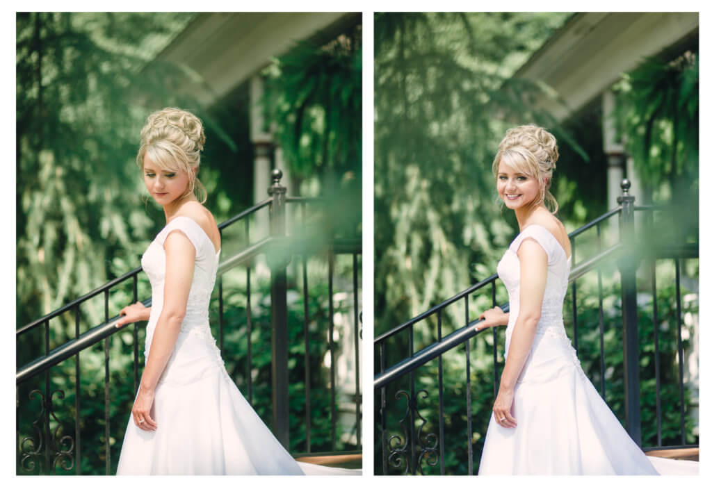 Bride at The Gardens at Gray Gables