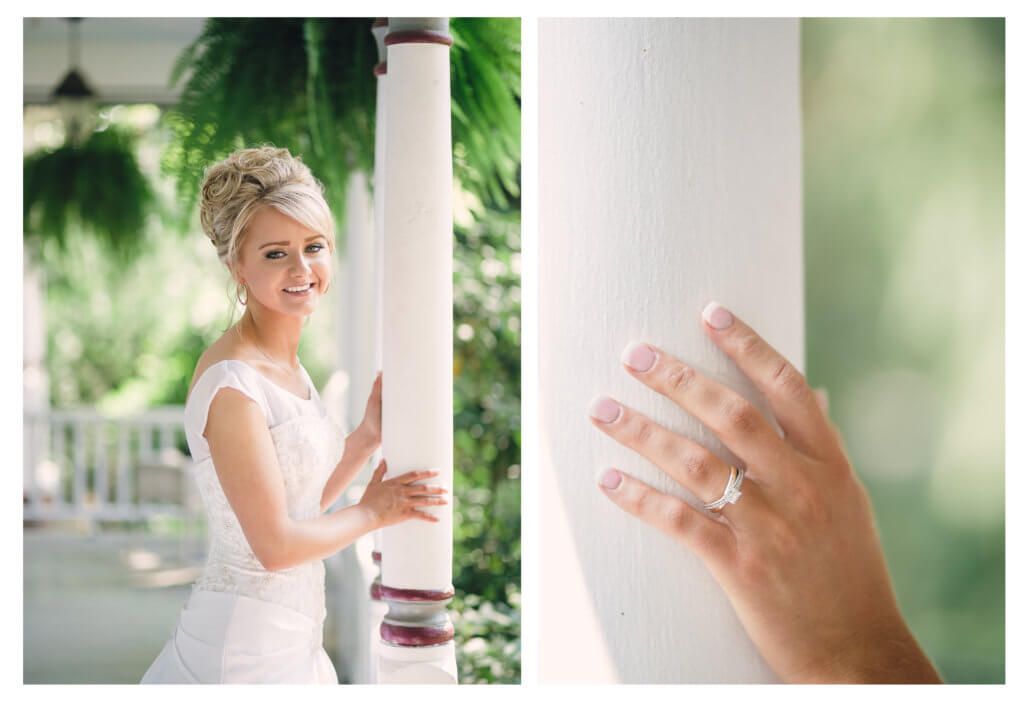 Bride at The Gardens at Gray Gables