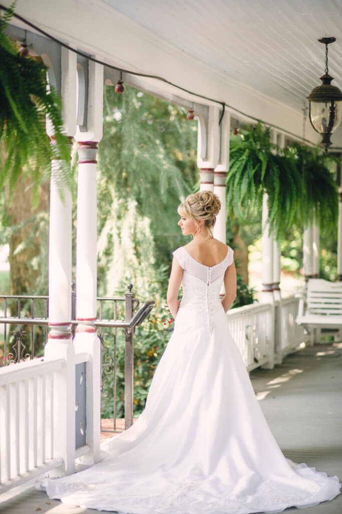 Bride at The Gardens at Gray Gables