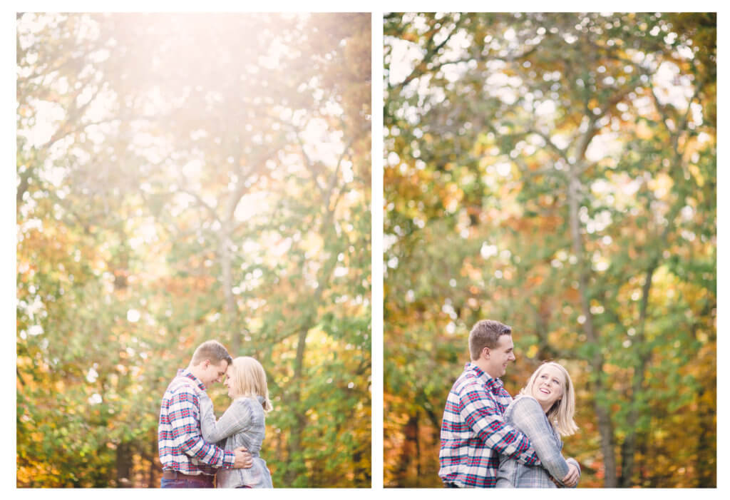 Engaged Couple at Estate Of Grace Farm in Knoxville TN