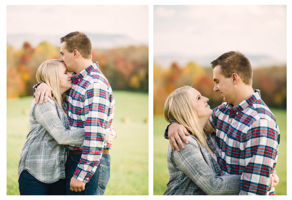 Engaged Couple at Estate Of Grace Farm in Knoxville TN