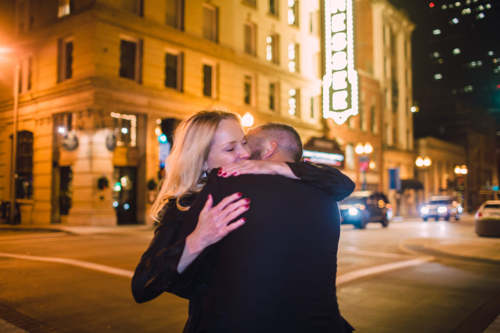 Surprise Engagement on Gay Street Knoxville TN