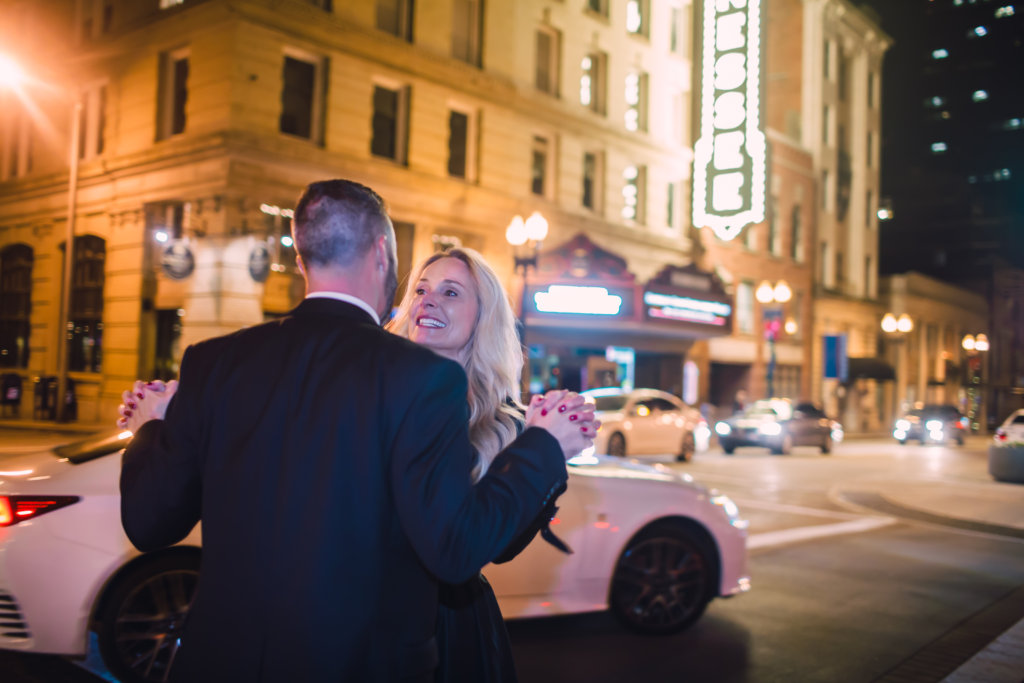 Surprise Engagement on Gay Street Knoxville TN