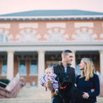 Family at NC State Campus Raleigh NC