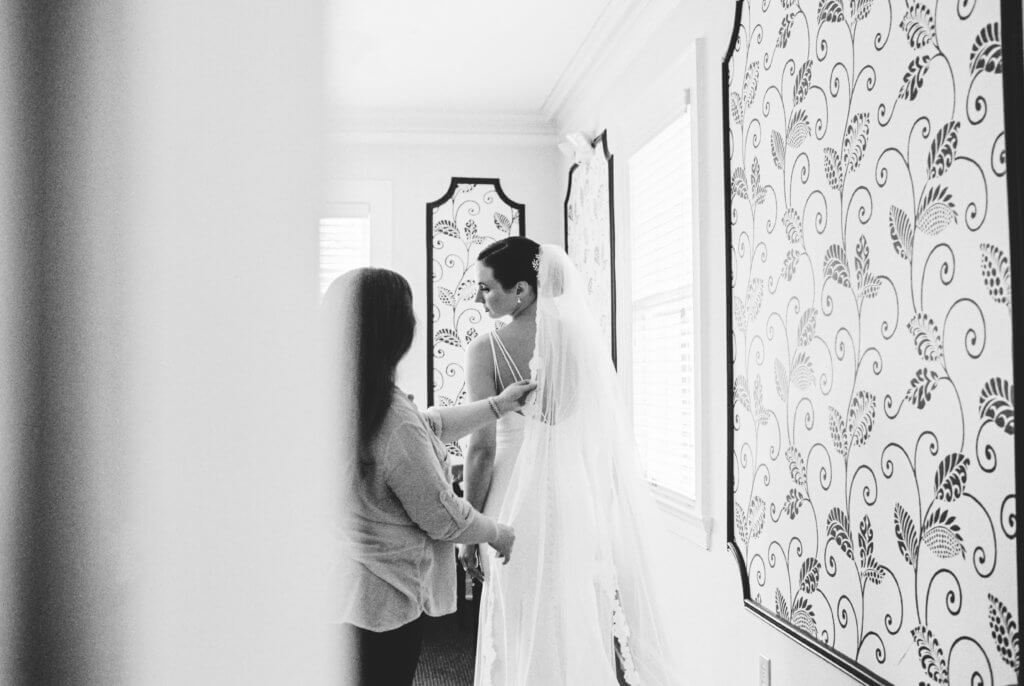 Bride at Bride at Spring House Restaurant Kitchen & Bar