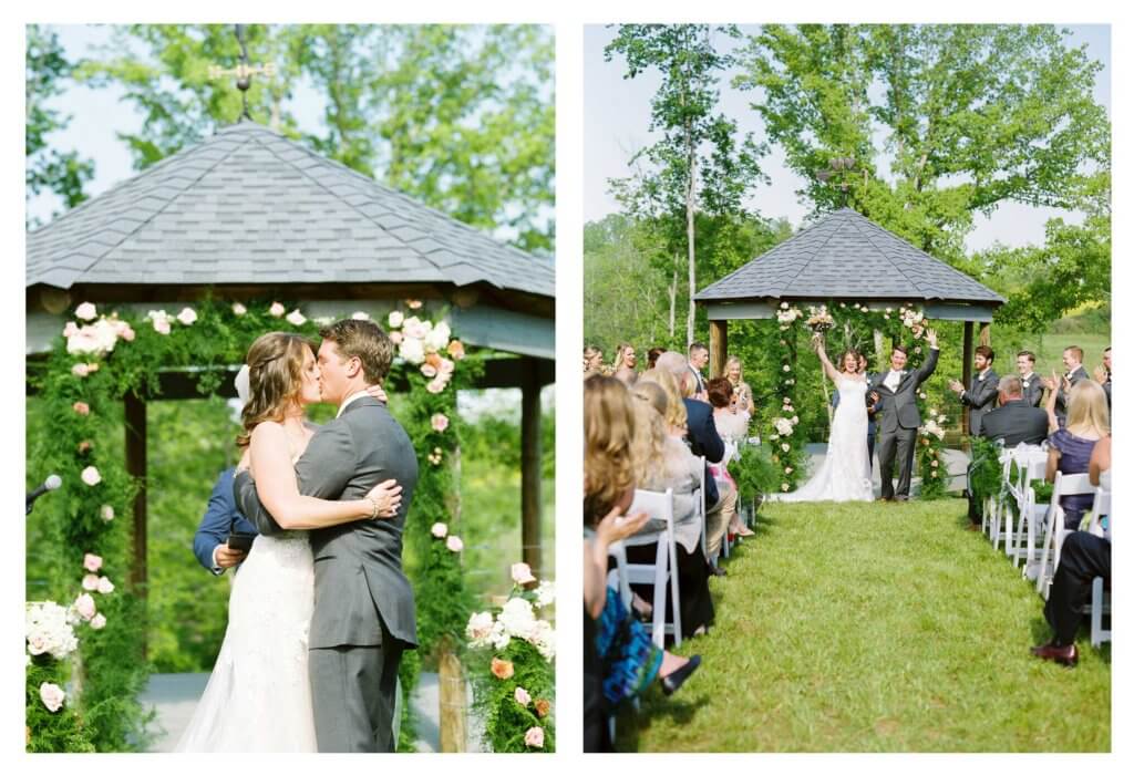 Bride and Groom at Jolo Winery