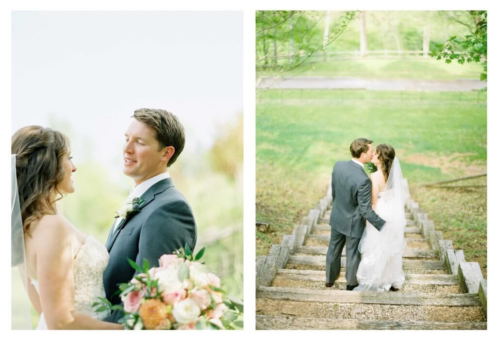 Bride and Groom at Jolo Winery