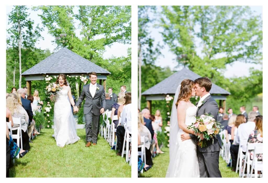 Bride and Groom at Jolo Winery