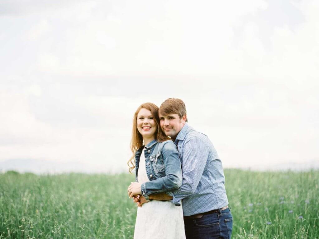 bride and groom at The River Place event Venue Sevierville Tn