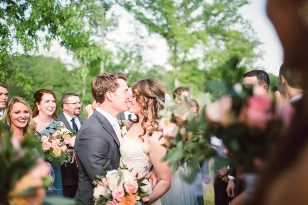 Bride and Groom at Jolo Winery