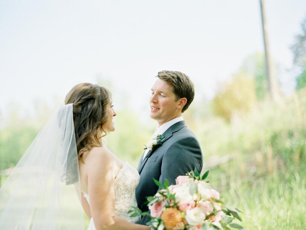 Bride and Groom at Jolo Winery