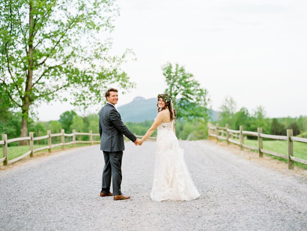 Bride and Groom at Jolo Winery