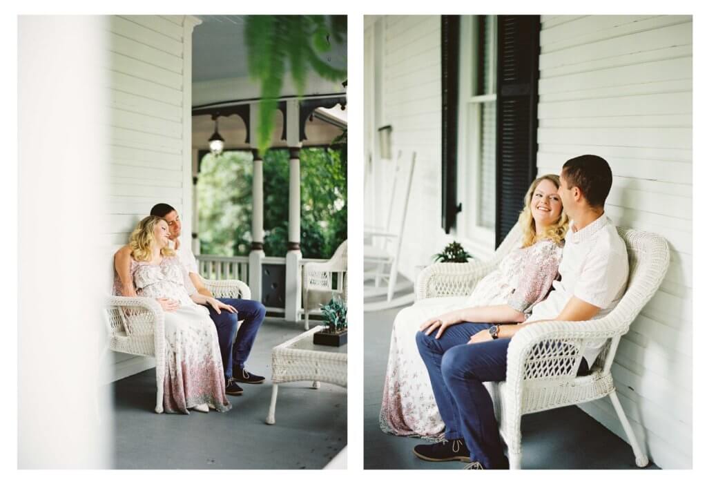 Couple at The Gardens at Gray Gables