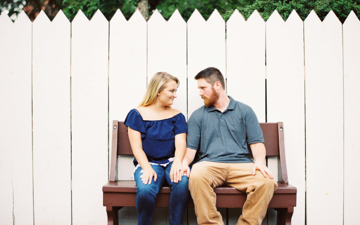 Old Salem Engagement Session
