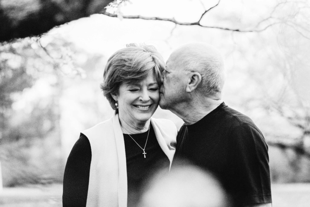 Engaged couple at The Bleak House Knoxville Tn