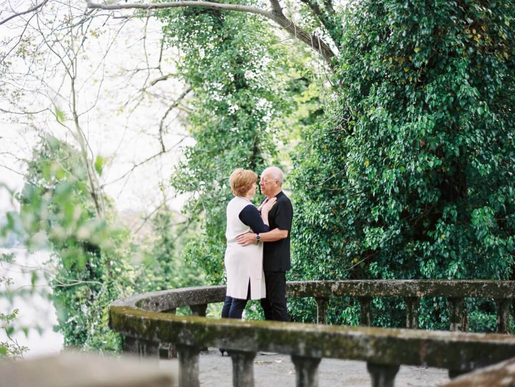 Engaged couple at The Bleak House Knoxville Tn