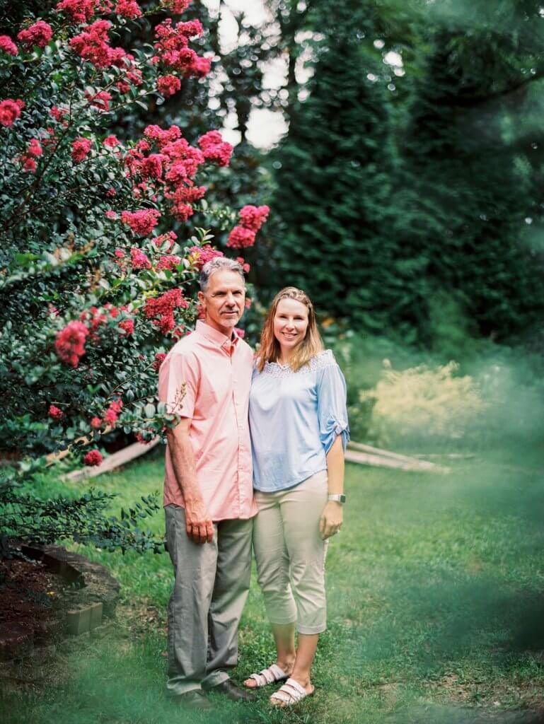 Family Photos at The Gardens at Gray Gables Summerfield nc