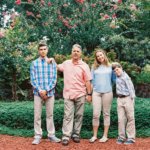 Family Photos at The Gardens at Gray Gables Summerfield nc