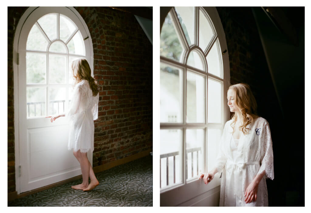 Bride at The Barn At Reynolda Village