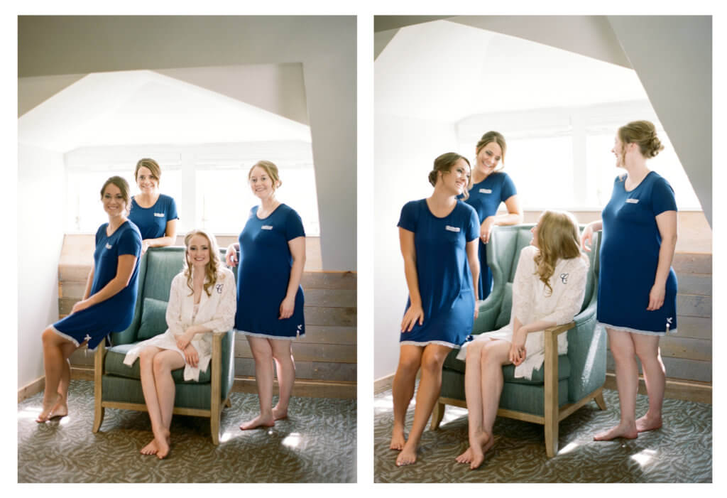 Bridal Party at The Barn At Reynolda Village