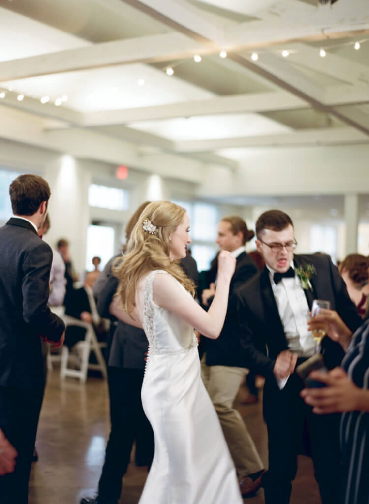 reception at The Barn At Reynolda Village