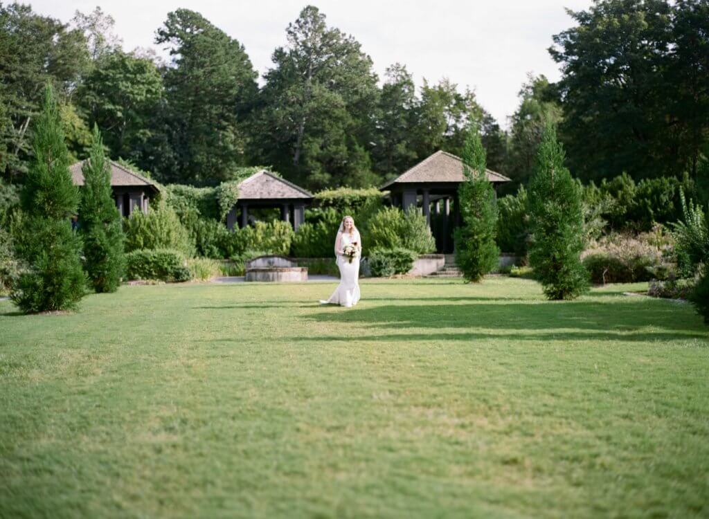 Wedding at at Reynolda Gardens