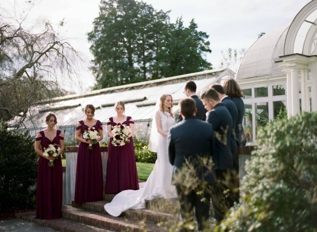 Wedding at at Reynolda Gardens