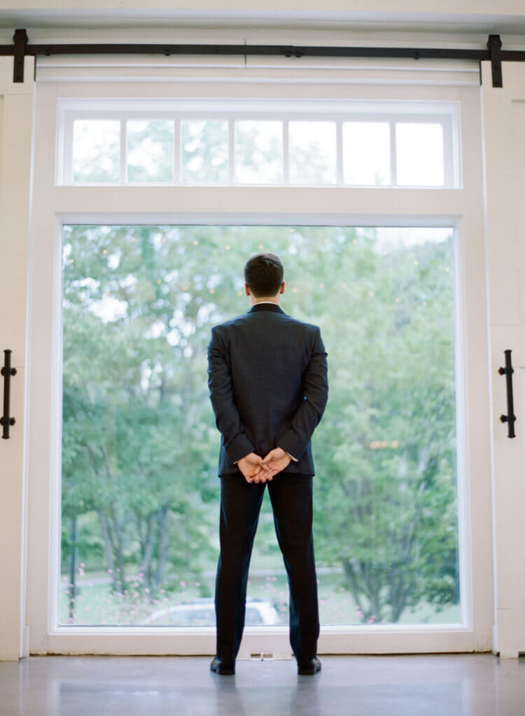 Groom at The Barn At Reynolda Village