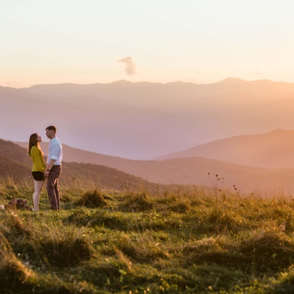 Asheville Surprise Proposal Photographer