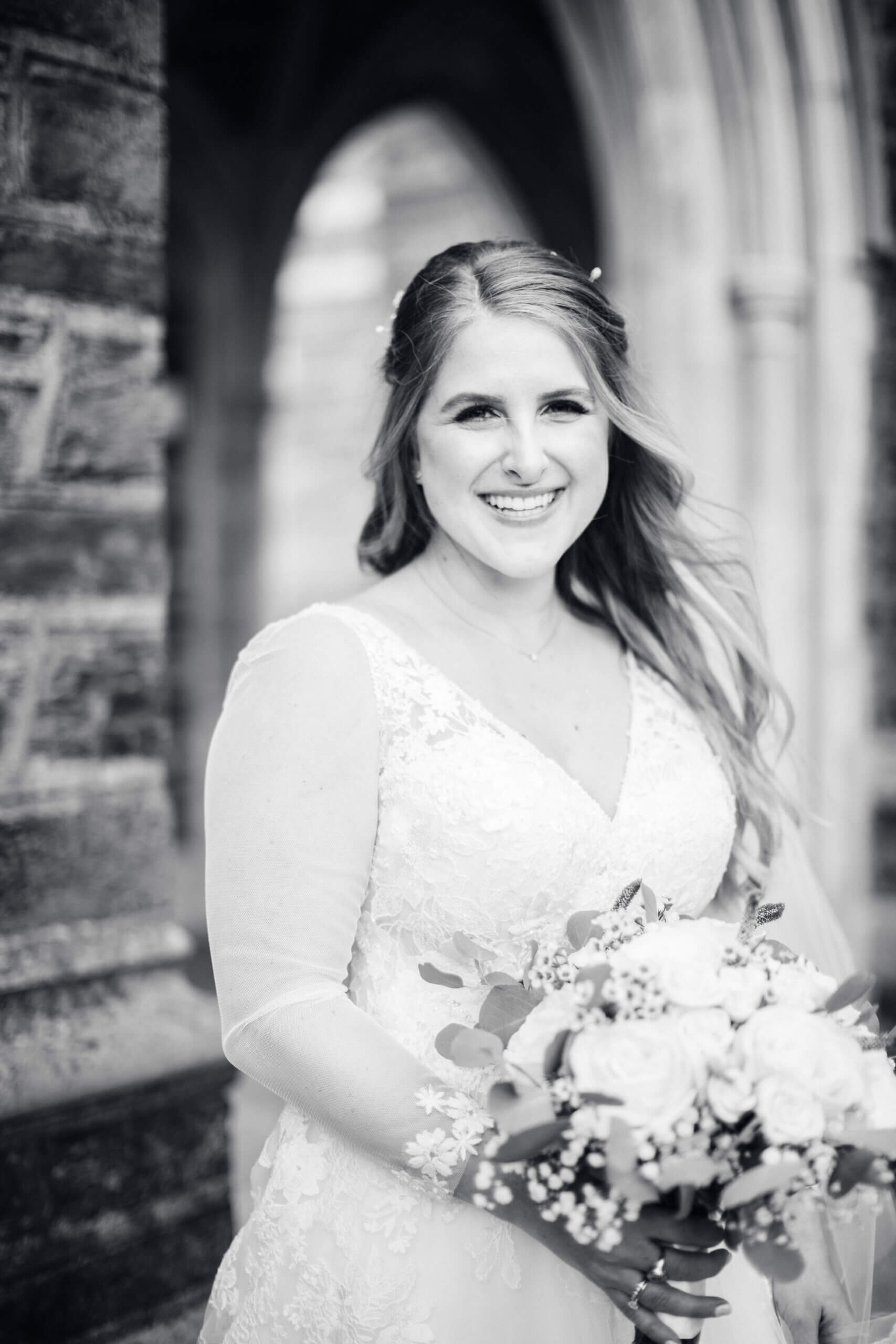 Bride at Duke Chapel