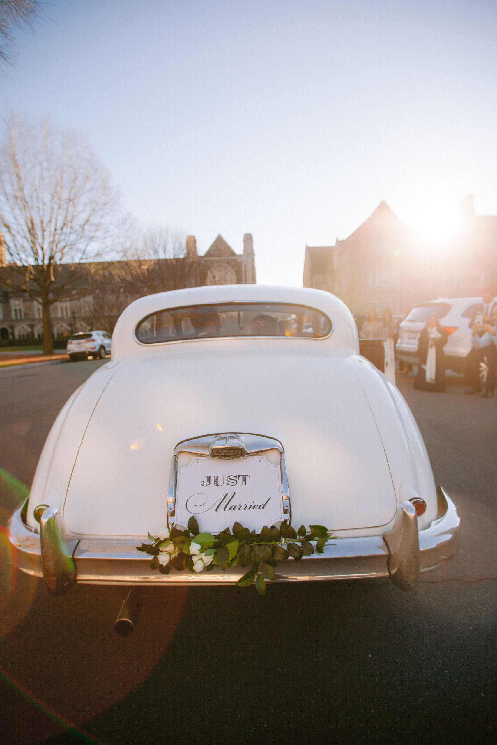 Bride and Groom at Chapel Hill Country Club