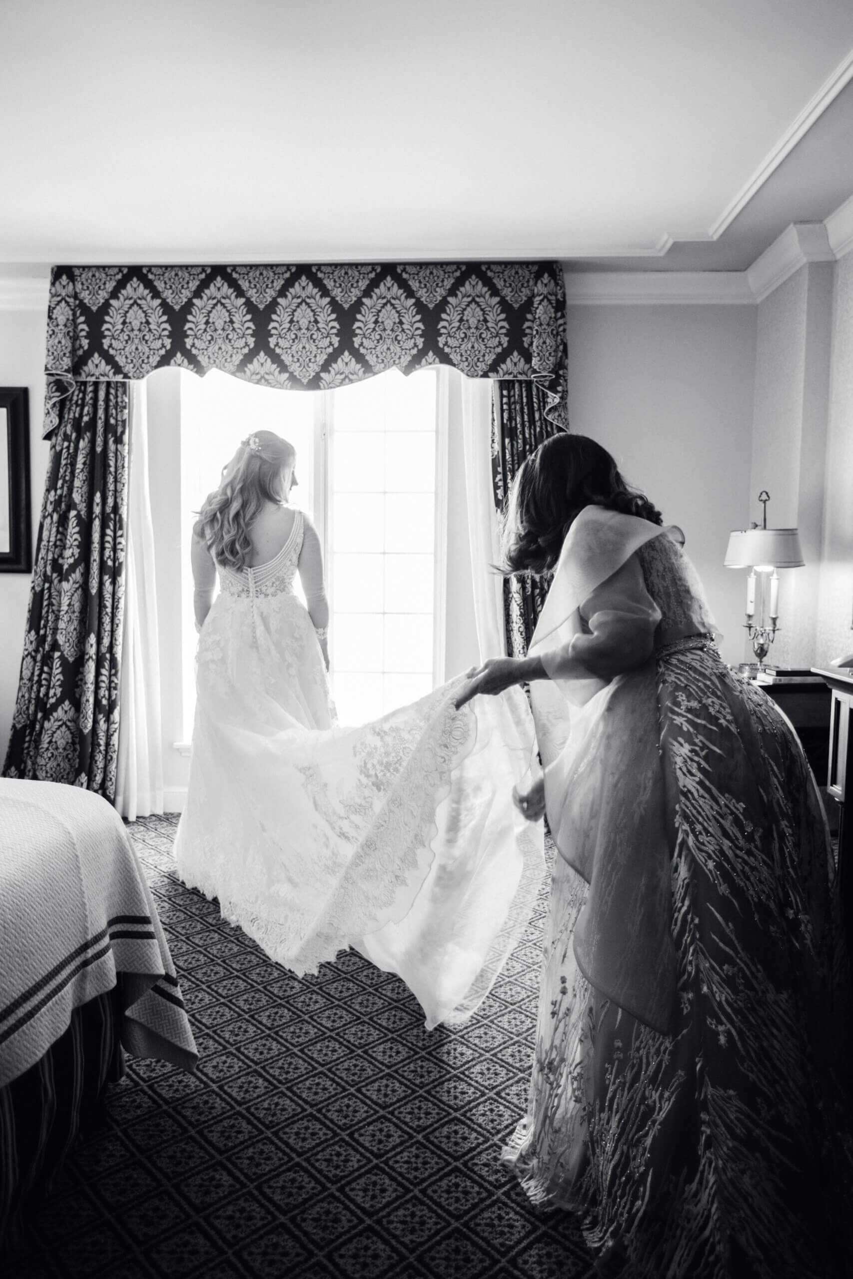 Bride at Washington Duke Inn